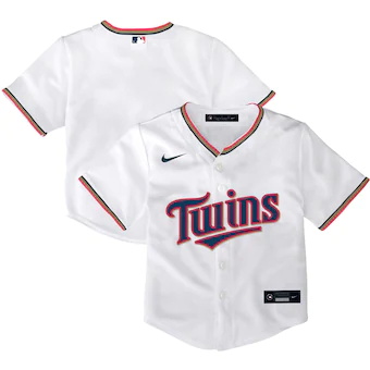 toddler nike white minnesota twins home replica team jersey